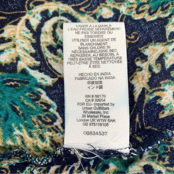 Free People Lady Luck Tunic Dress in BlueCombo - Picture 13 of 16